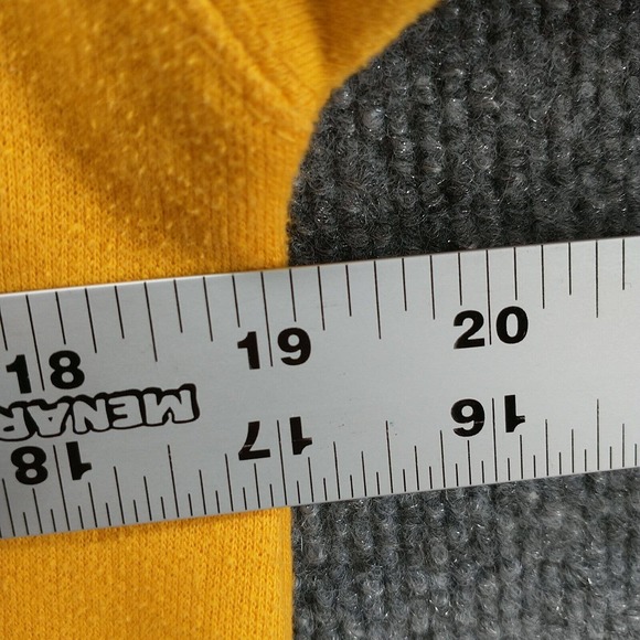 Dodger Men's Marian University Nursing Pullover Graphic Hoodie Yellow Small - Picture 12 of 12